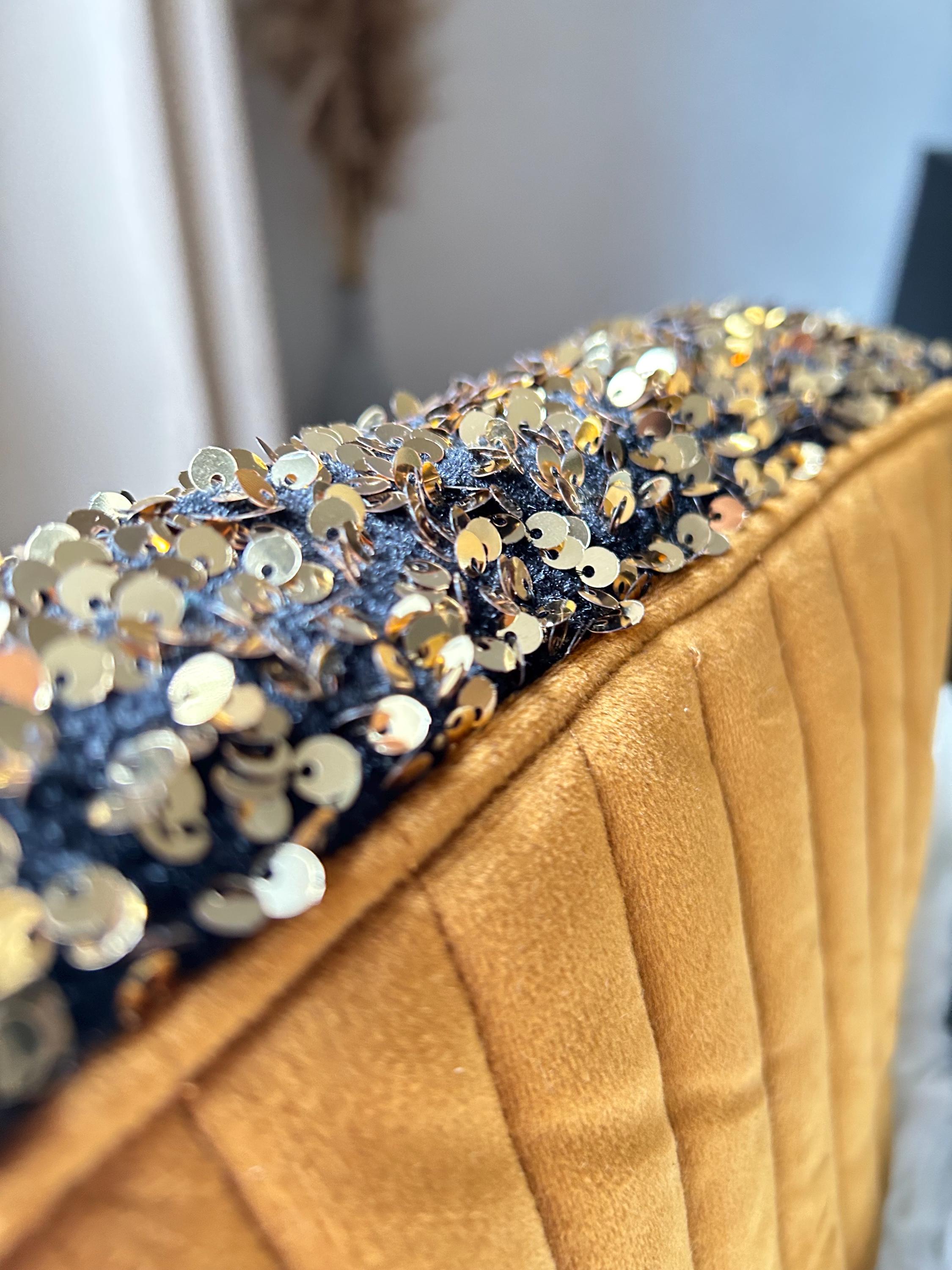 Sac Besace à rabat femme fête | Sequins, velours matelassé  & doublure noireSac Femme Zage Colorful Life