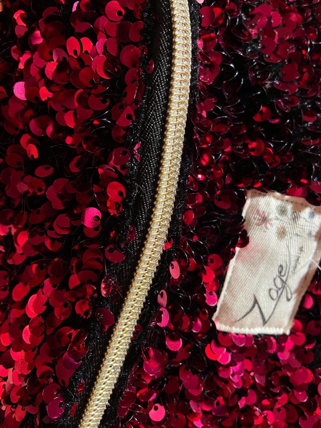 Sac banane fête femme | Sequins rose & doublure noireSac Femme Zage Colorful Life