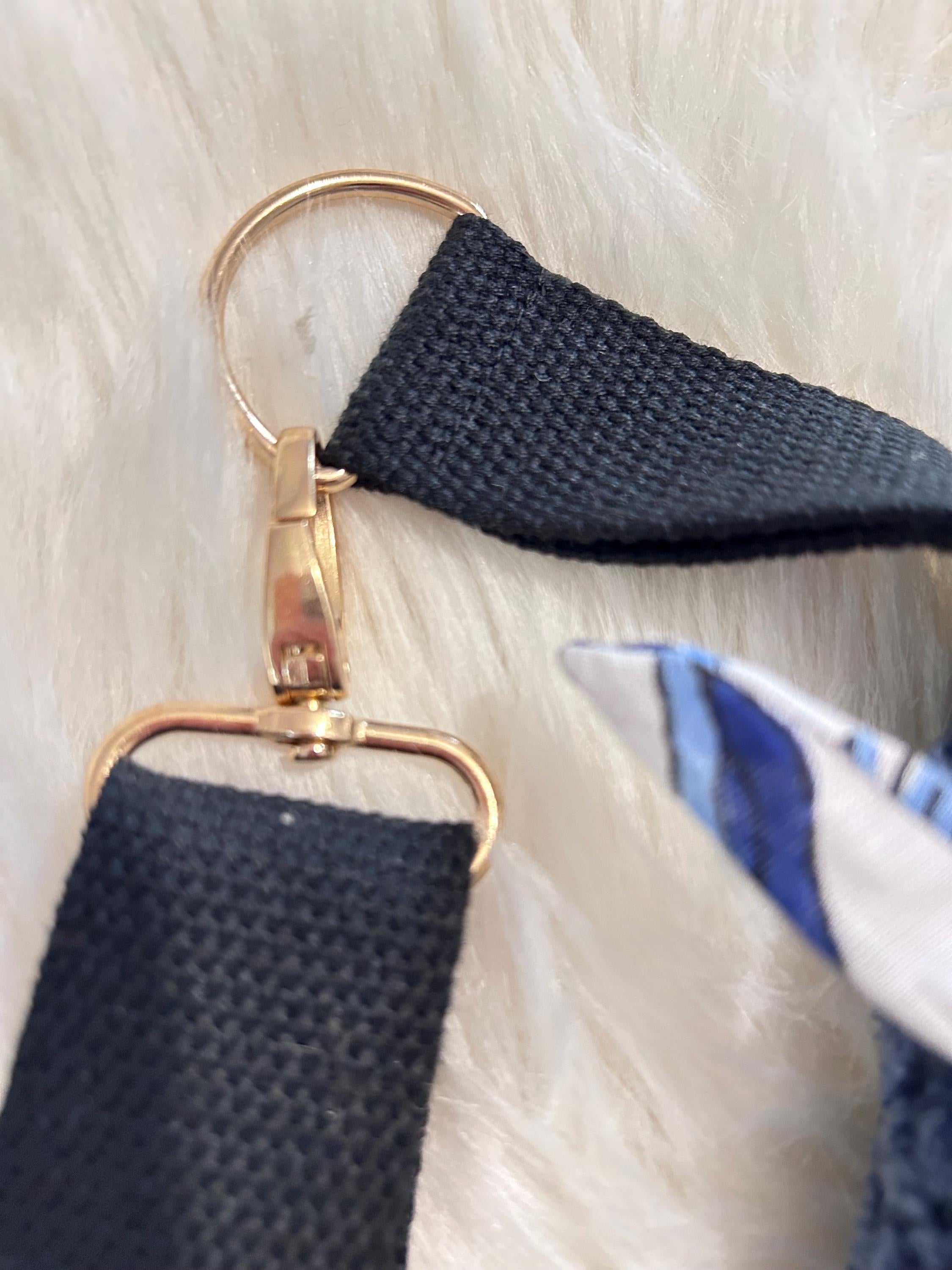 Sac banane femme hiver | Bouclettes bleues  & doublure tissu indien fleuri bleuSac Femme Zage Colorful Life