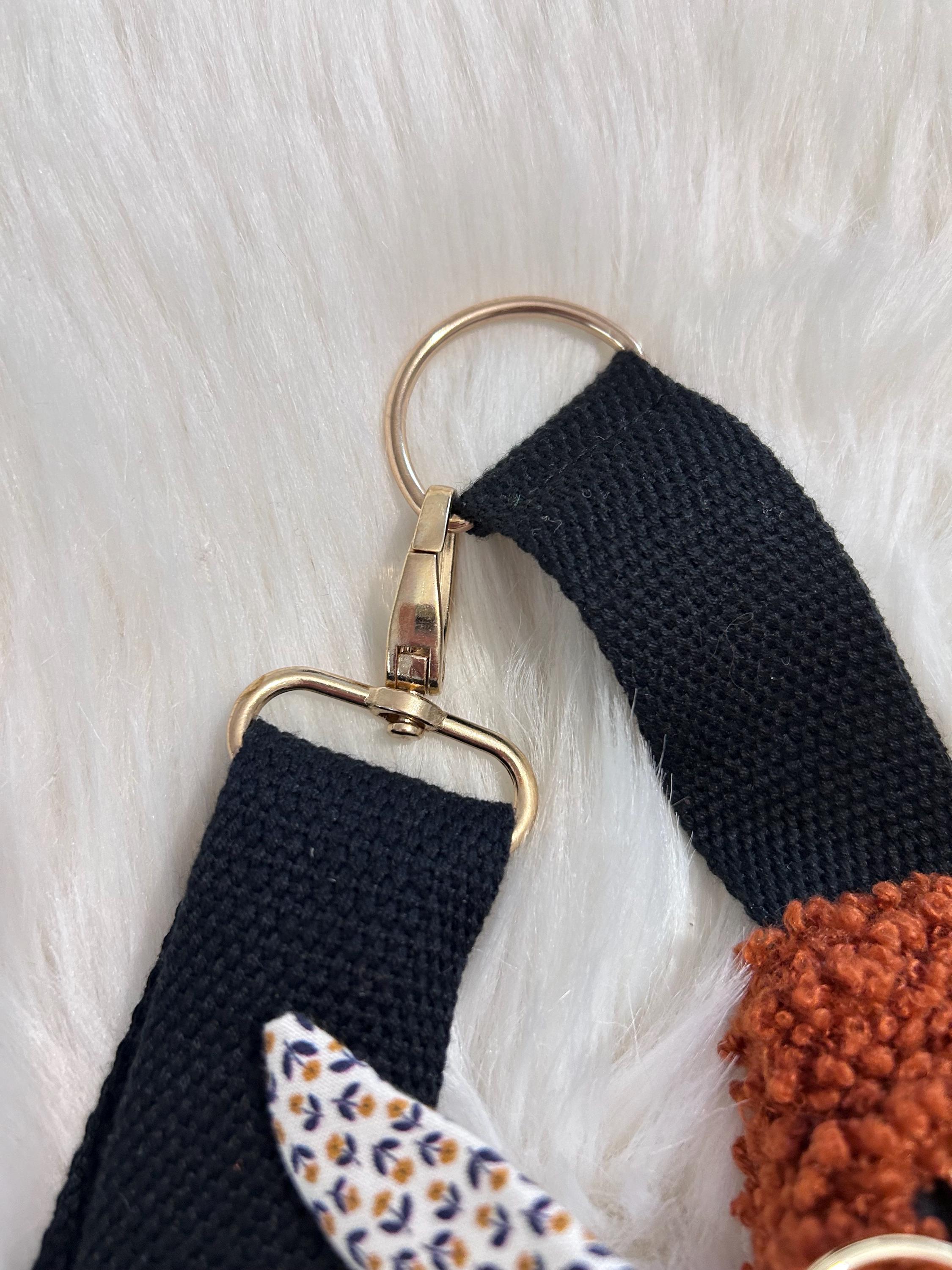 Sac banane femme hiver | Bouclettes/sherpa marron & doublure à motifsSac Femme Zage Colorful Life