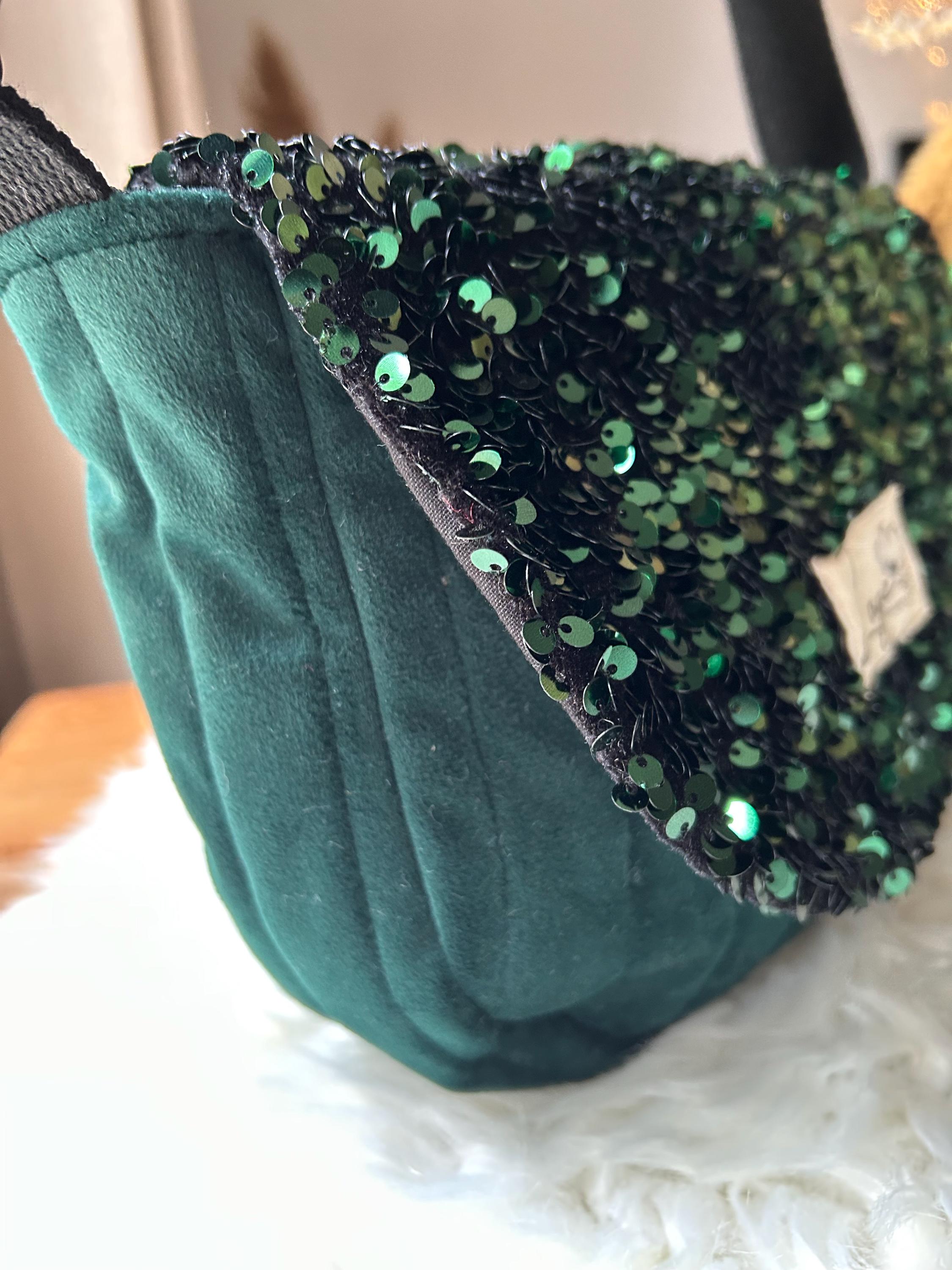 Sac Besace à rabat femme fête | Sequins, velours matelassé  & doublure noireSac Femme Zage Colorful Life