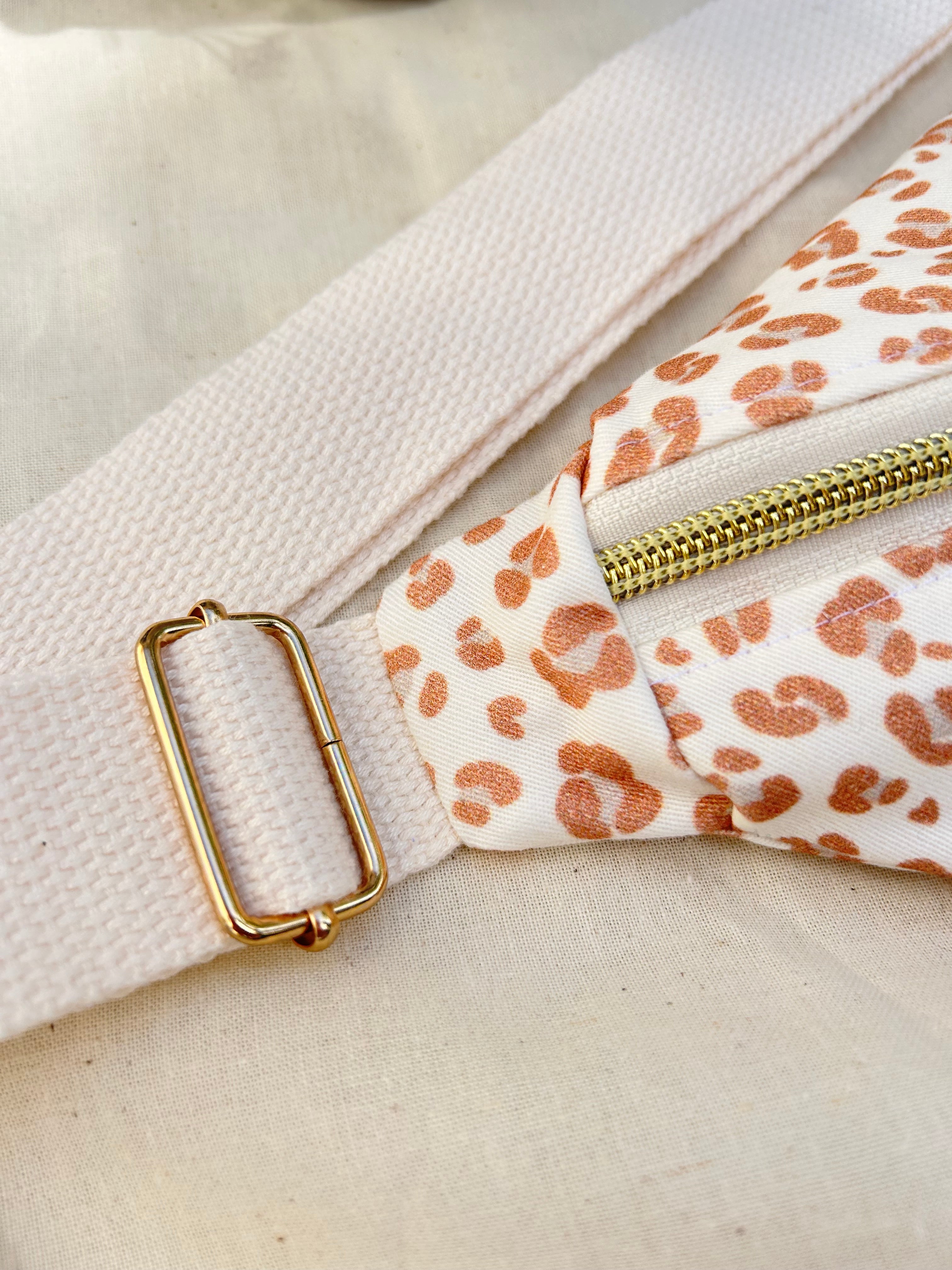 Sac Banane Femme | Gabardine Léopard & doublure beige (Copie)Sac Femme Zage Colorful Life