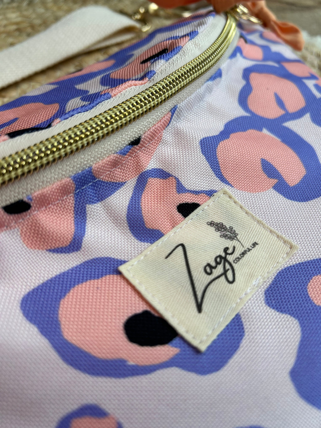 Sac banane Imperméable femme | Graphique rose & violet (Copie)Sac Femme Zage Colorful Life