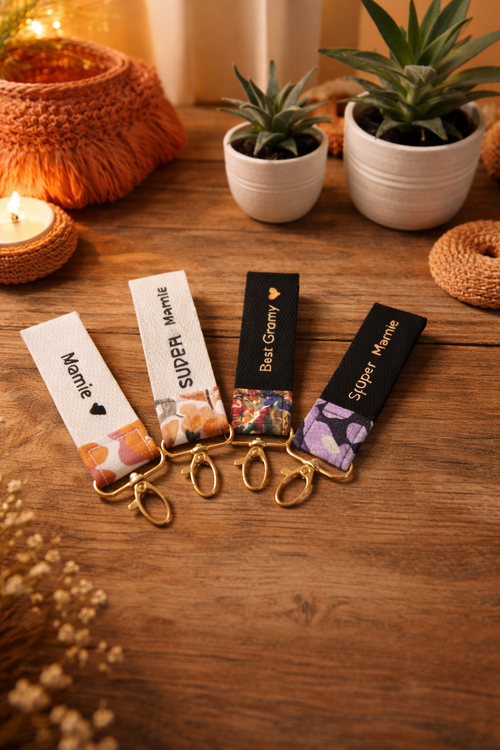 Porte-clés personnalisable | Tissu à choisir & customisableSac Femme Zage Colorful Life