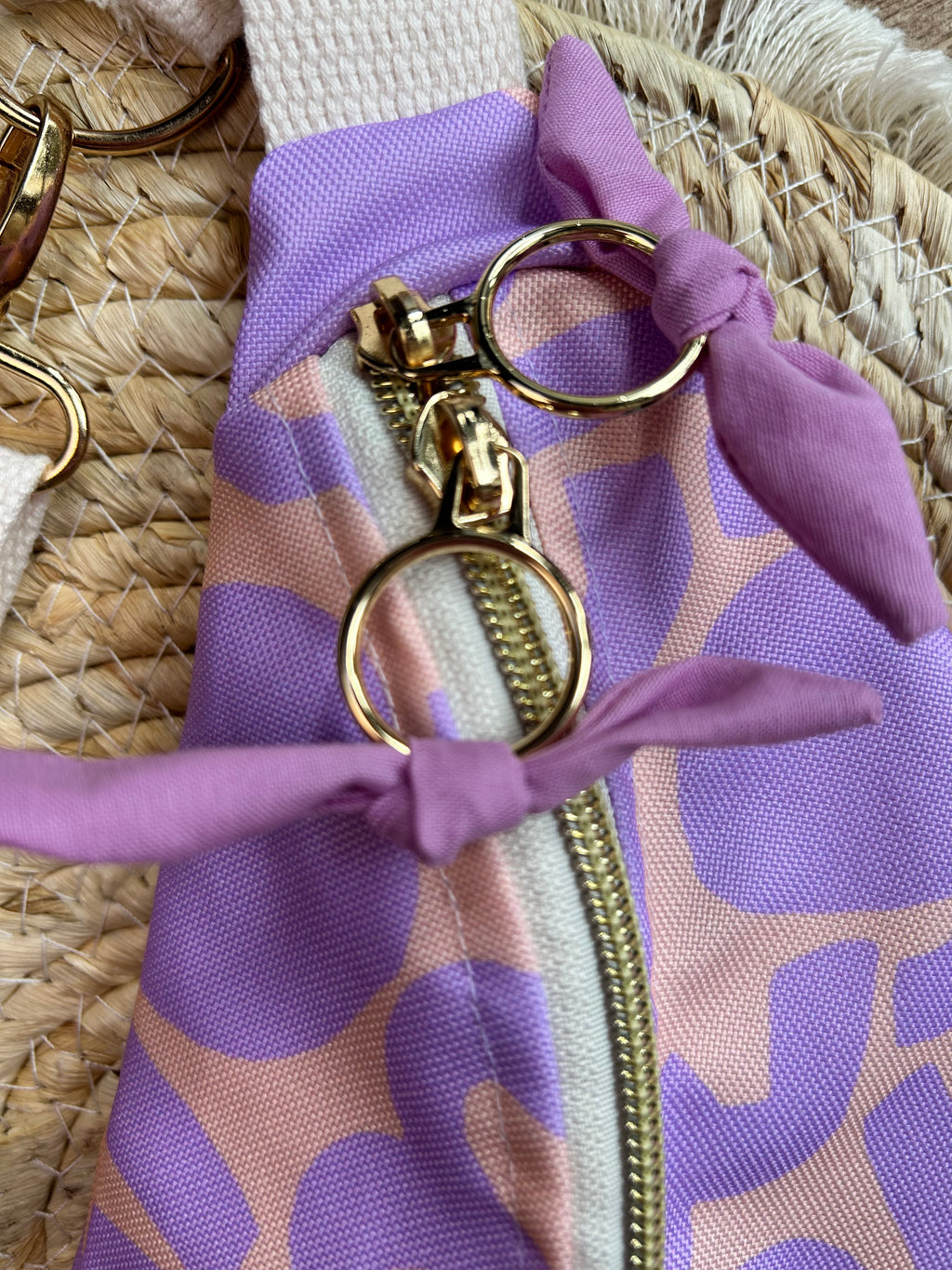 Sac banane Imperméable femme | Beige à motif agrume pastel & rose (Copie)Sac Femme Zage Colorful Life