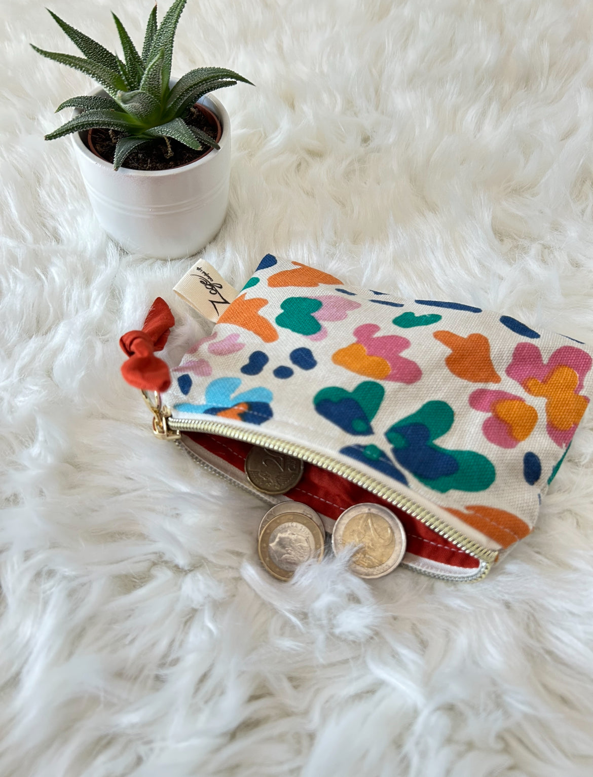 Porte-monnaie personnalisable | Tissu à choisirSac Femme Zage Colorful Life