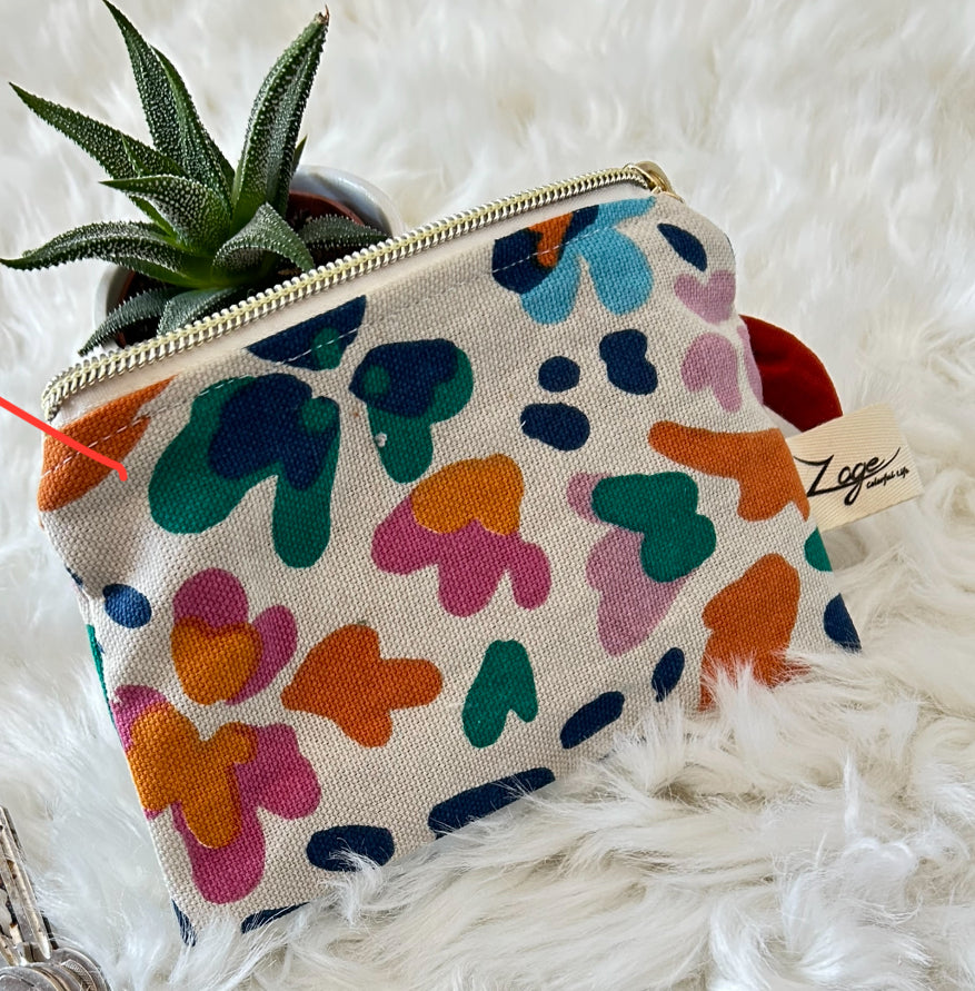 Porte-monnaie personnalisable | Tissu à choisirSac Femme Zage Colorful Life