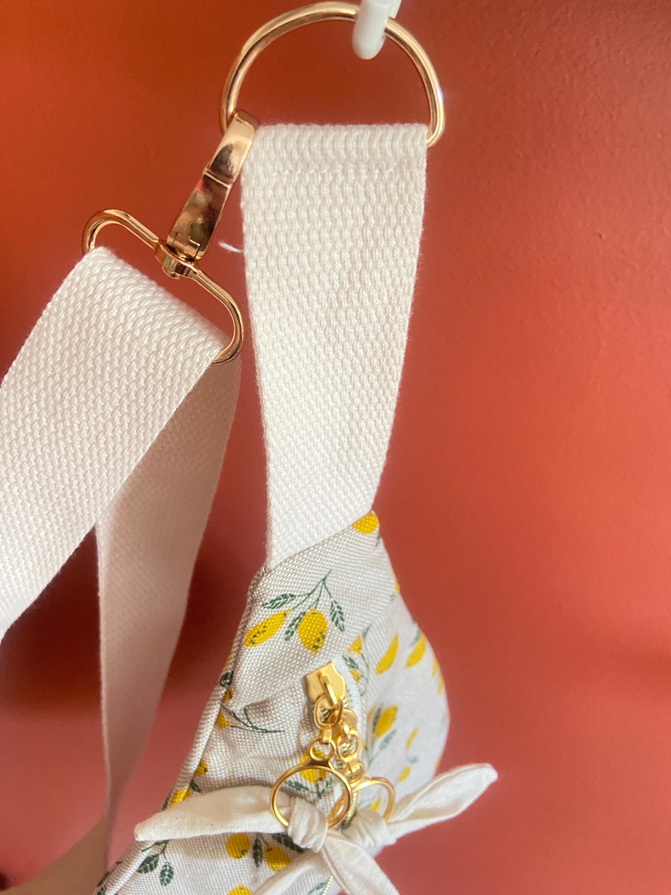 Sac banane Femme - Toile de coton citrons & doublure beigeSac Femme Zage Colorful Life